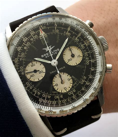 breitling navitimer 1956 2-tone|breitling old navitimer for sale.